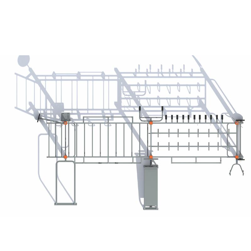 Outdoor physical training climbing frame BL-STN019 