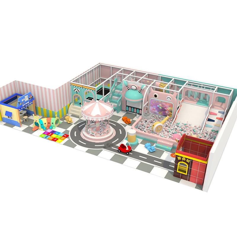Indoor children's playground equipment