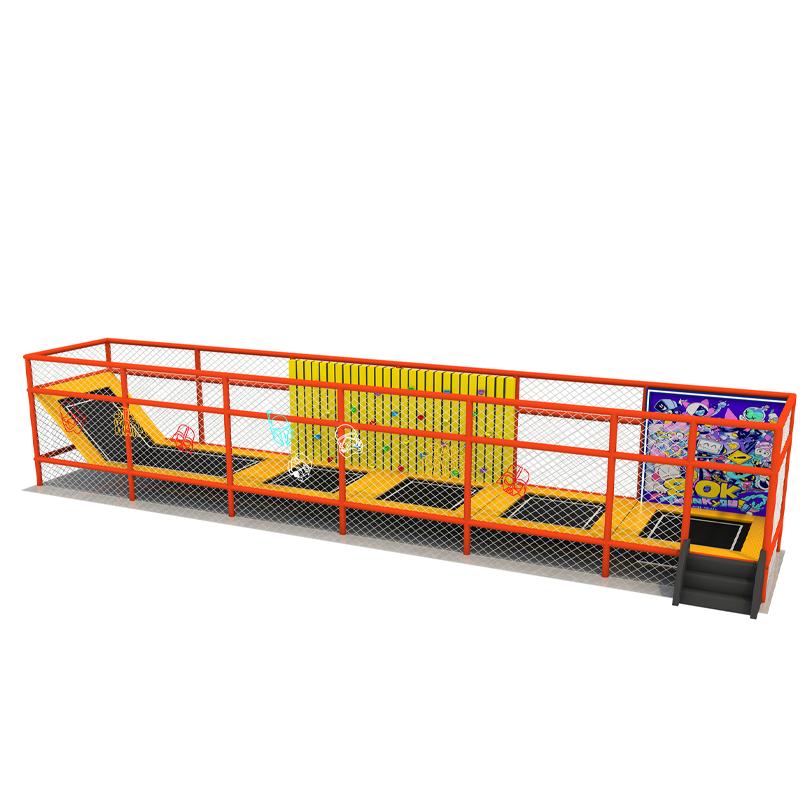 Indoor trampoline park