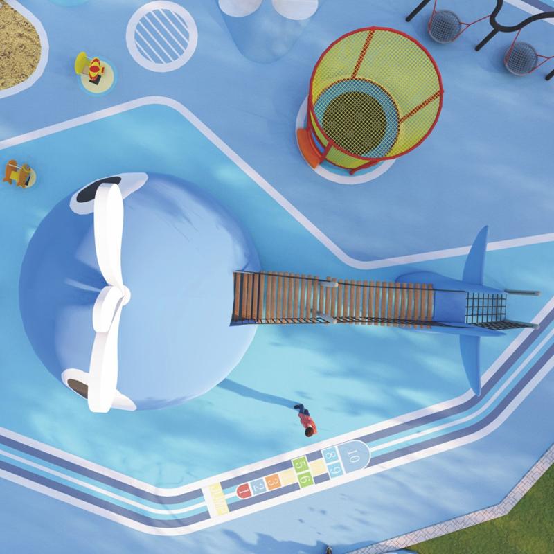Park marine-themed amusement park equipment 