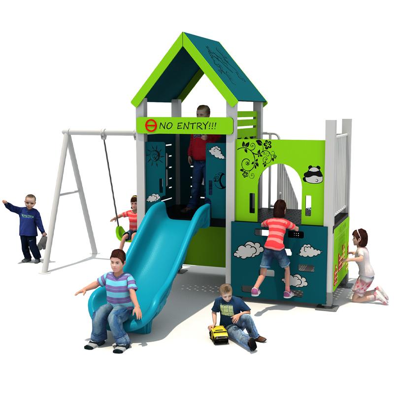 花园小型儿童组合滑梯