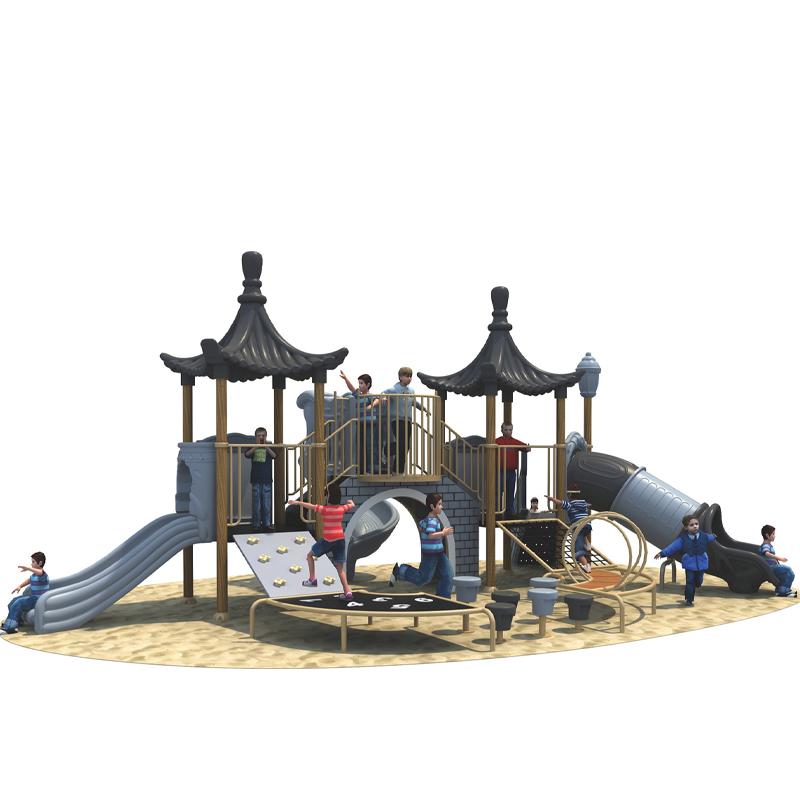 Outdoor large combination slide