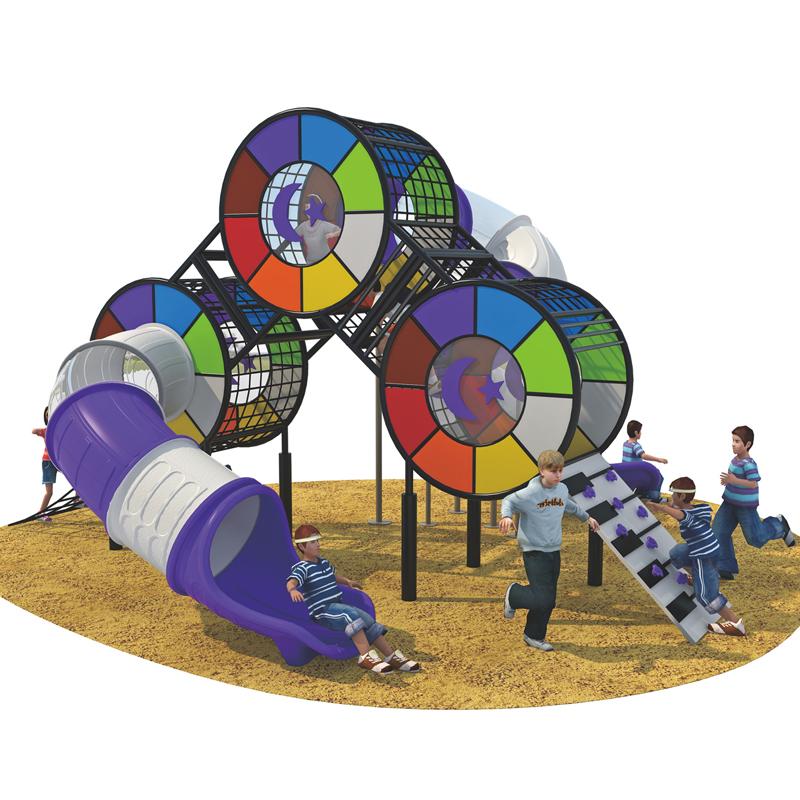 Music-themed series outdoor combination slide