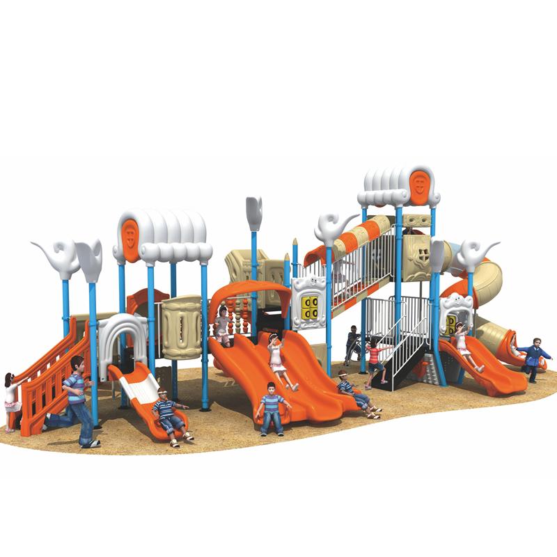 Outdoor cloud theme series children's combination slide