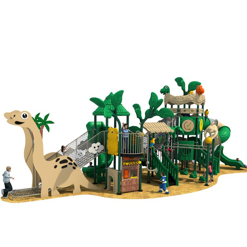 High-end outdoor recreational equipment for residential areas: large combination slides