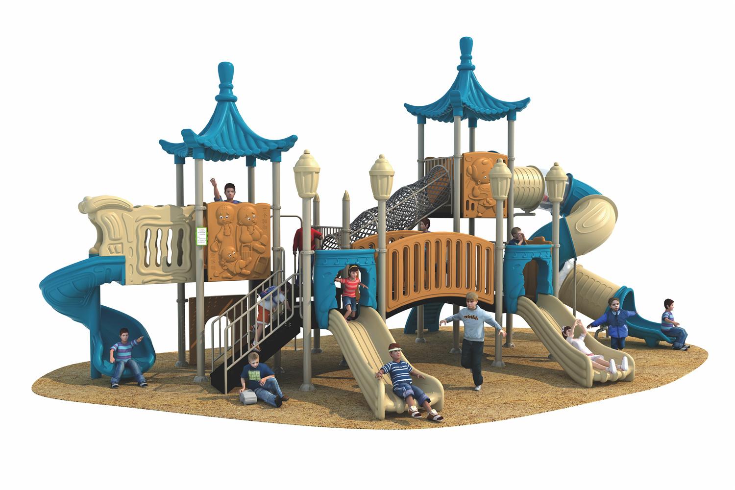 小区儿童滑梯怎么选？高度 / 护栏 / 地垫 / 安装全要点解析