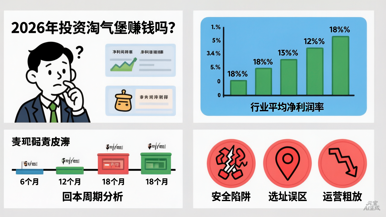 2026年投资室内淘气堡还赚钱吗？揭秘回本周期与3大隐形坑