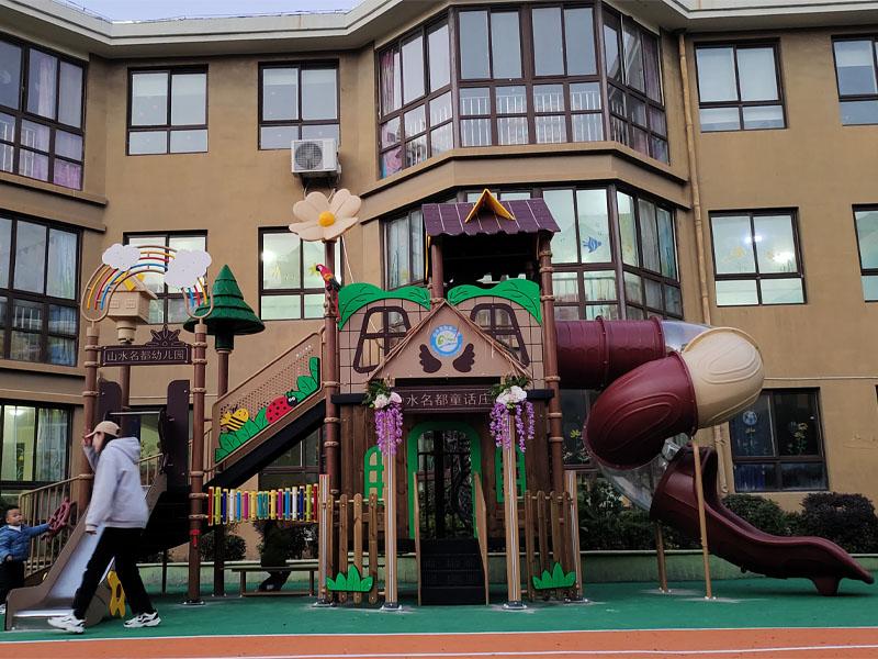 Case Study: Custom Outdoor Playground Equipment for Shanshuimingdu Kindergarten in Xuyi, Jiangsu
