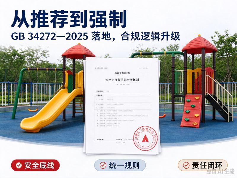 从“推荐”到“强制”：GB 34272—2025新国标落地，无动力游乐设备的合规逻辑变了